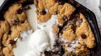 Chocolate Chip Skillet Cookie Chocolate Chip Skillet Cookie