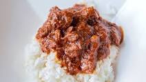 Slow-cooked goat stew Slow-cooked goat stew