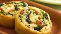 Cheesy Chicken ‘n Spinach Pinwheels Cheesy Chicken ‘n Spinach Pinwheels