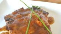 Peach and Mustard Glazed Pork Chops Peach and Mustard Glazed Pork Chops