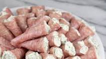 Cornucopia Salami Rollups with Cream Cheese Cornucopia Salami Rollups with Cream Cheese