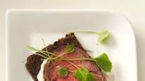 British Tenderloin & Pumpernickel Crostini British Tenderloin & Pumpernickel Crostini