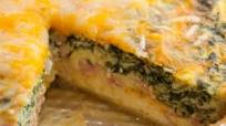 Mushroom, Spinach and Ham Quiche Mushroom, Spinach and Ham Quiche