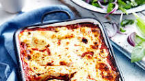 Beef & veg lasagne Beef & veg lasagne