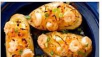 Shrimp Stuffed Twice Baked Potato Shrimp Stuffed Twice Baked Potato