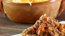Skillet Spanish Rice With Ground Beef Skillet Spanish Rice With Ground Beef