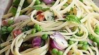 Pasta with Peas and Pancetta Pasta with Peas and Pancetta