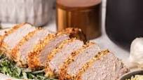 Parmesan Herb Crusted Pork Tenderloin Parmesan Herb Crusted Pork Tenderloin