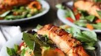 Spicy Asian Salmon Salad Spicy Asian Salmon Salad