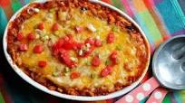 Chicken Tostada Casserole Chicken Tostada Casserole