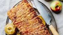 Fennel roasted pork belly with cider apples Fennel roasted pork belly with cider apples