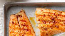 Ginger-Glazed Grilled Salmon Ginger-Glazed Grilled Salmon