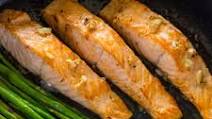 One Pan Lemon Garlic Salmon and Asparagus One Pan Lemon Garlic Salmon and Asparagus