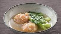Shrimp Balls and Bok Choy Soup Shrimp Balls and Bok Choy Soup