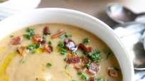Cauliflower Leek and Potato Soup (Dairy-Free) Cauliflower Leek and Potato Soup (Dairy-Free)