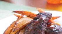 Grilled Spice-Rubbed Pork Tenderloin Steaks with Honey-Chipotle Barbecue Sauce Grilled Spice-Rubbed Pork Tenderloin Steaks with Honey-Chipotle Barbecue Sauce