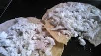 Chicken tostada Chicken tostada
