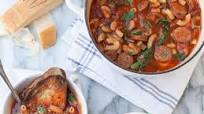 Pasta e Fagioli Soup with Chicken Sausage Pasta e Fagioli Soup with Chicken Sausage