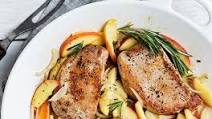 Skillet Pork Chops with Apples and Rosemary Skillet Pork Chops with Apples and Rosemary