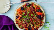 Moroccan-Style Brisket with Dried Fruit & Capers Recipe | The Nosher Moroccan-Style Brisket with Dried Fruit & Capers Recipe | The Nosher