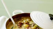 Normandy pork casserole with cider and smoked bacon lardons Recipe Normandy pork casserole with cider and smoked bacon lardons Recipe