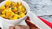 Sweet & Fiery Pork Tenderloin with Mango Salsa Sweet & Fiery Pork Tenderloin with Mango Salsa