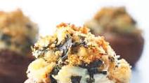 Crab-and-Spinach-Stuffed Mushrooms Crab-and-Spinach-Stuffed Mushrooms