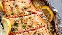 Honey Garlic Butter Salmon In Foil Honey Garlic Butter Salmon In Foil