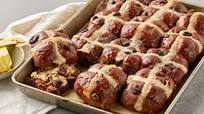 Chocolate Hot Cross Buns Chocolate Hot Cross Buns