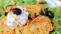 Jalapeño Hummus Baked Falafel Jalapeño Hummus Baked Falafel