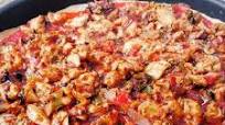 80.🍕Pizza barbacoa vegana de heura (no pollo) y masa Tex-Mex🌮 80.🍕Pizza barbacoa vegana de heura (no pollo) y masa Tex-Mex🌮