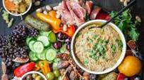 Whole30 Charcuterie Board with Lebanese-Inspired Baba Ganoush Whole30 Charcuterie Board with Lebanese-Inspired Baba Ganoush