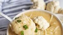 Cauliflower Soup with Cheese Cauliflower Soup with Cheese