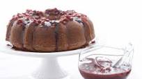 Lemon Bundt Cake with Berry Rhubarb Glaze Lemon Bundt Cake with Berry Rhubarb Glaze