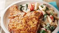 Caesar Pork Chops and Pasta Caesar Pork Chops and Pasta