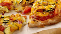 Vegetarian Soda Bread Pizza Vegetarian Soda Bread Pizza