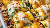 Zucchini Enchilada Roll Ups Zucchini Enchilada Roll Ups
