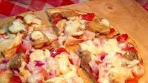 Chicken and Mushroom Pizza Chicken and Mushroom Pizza