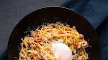 Spicy Thai Pork & Basil Spaghetti Spicy Thai Pork & Basil Spaghetti