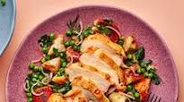 Chicken Breast With Peas and Croutons Chicken Breast With Peas and Croutons