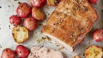 Recipe: Roasted Rosemary and Garlic Pork Loin and Potatoes Recipe: Roasted Rosemary and Garlic Pork Loin and Potatoes