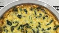 Crustless Spinach, Mushroom, and Tomato Quiche (Keto) Crustless Spinach, Mushroom, and Tomato Quiche (Keto)