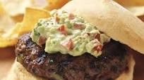 California Burgers with Guacamole Mayonnaise California Burgers with Guacamole Mayonnaise