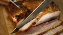 Maple-bourbon hot-smoked pork belly Maple-bourbon hot-smoked pork belly