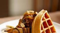 Peanut Butter-Banana Waffle Sundaes Peanut Butter-Banana Waffle Sundaes