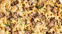 One Skillet Easy Beef Stroganoff Recipe One Skillet Easy Beef Stroganoff Recipe