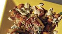 Seared Scallops with Pumpkin and Herbed Orzo Seared Scallops with Pumpkin and Herbed Orzo