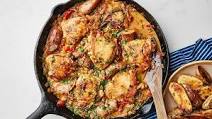 Chicken Scarpariello with Sausage and Peppers Chicken Scarpariello with Sausage and Peppers