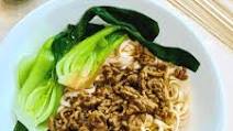 Chinese pork mince noodles Chinese pork mince noodles