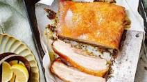 Filipino roast pork belly Filipino roast pork belly